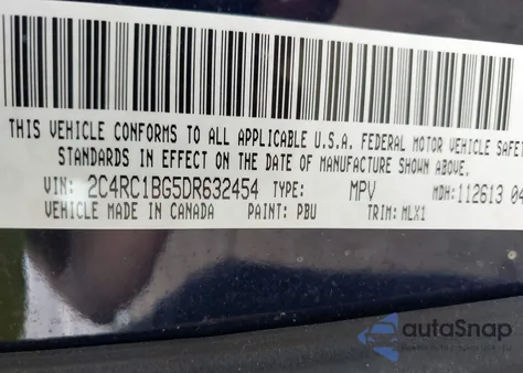 2015 Chrysler Town & Country Touring from USA, damaged, VIN 2C4RC1BG5FR697792